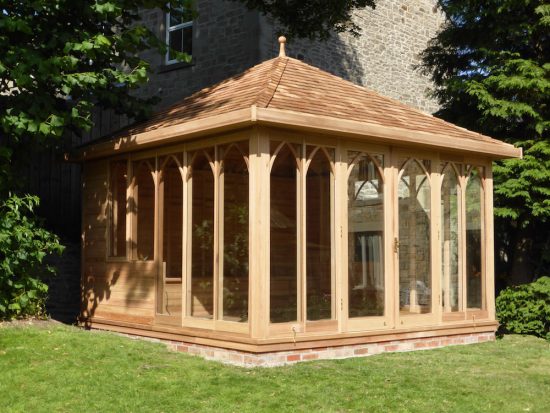 Cedar & Glass Garden Room