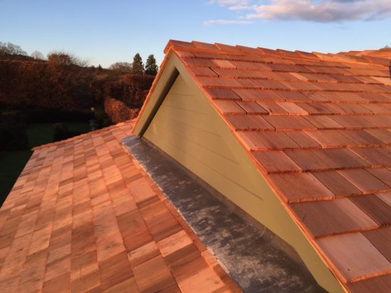 Cedar Shingle Roof Details