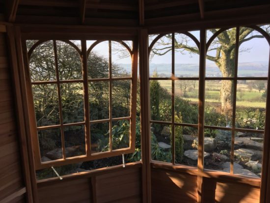 Eight Sided Summerhouse With a View