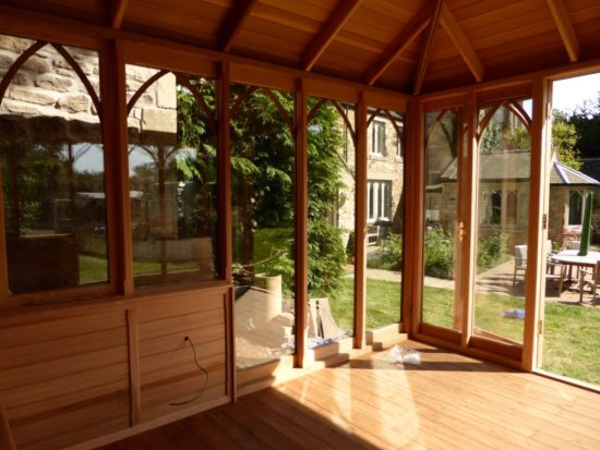 Cedar & Glass Garden Room