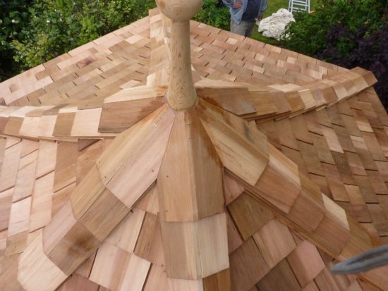 Cedar Shingle Roof Details