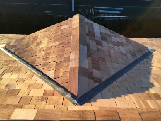 Cedar Shingle Roof Details