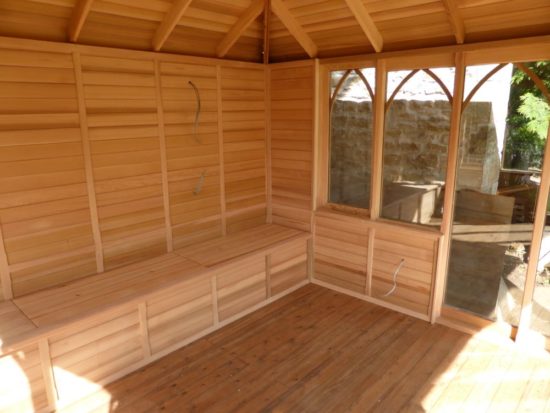 3.6 Metre, Cedar & Glass Garden Room