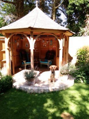 Summerhouse with Bi-folding Doors