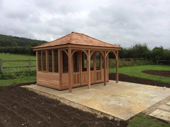 Summerhouse with Bi-fold Doors