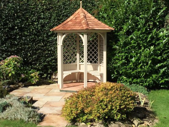 1.8 Metre, Six Sided Painted Gazebo