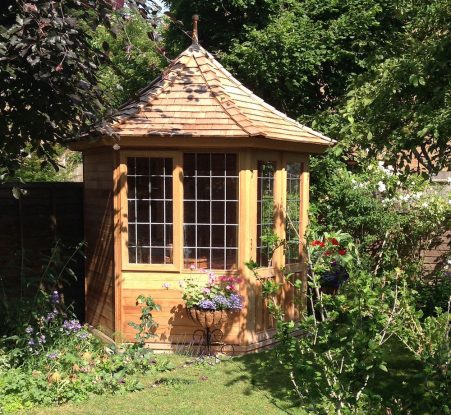 2.4 Metre Six Sided Summerhouse