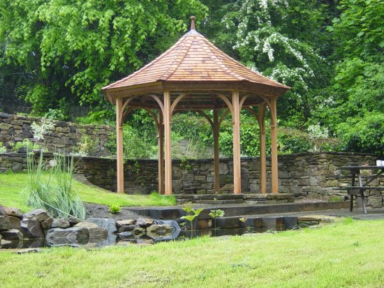 Eight Sided Open Gazebo