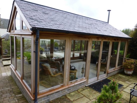 Cedar & Glass Garden Room