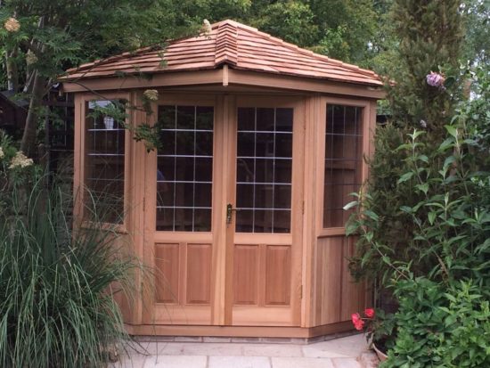 2.4 Metre, Five Sided Summerhouses