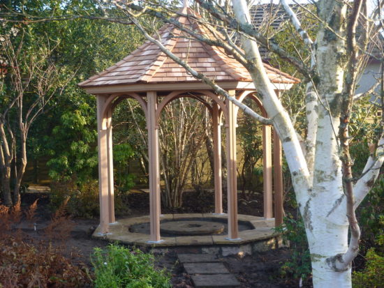 2.1 Metre, Eight Sided Cedar Gazebo