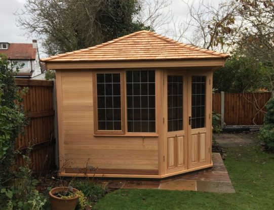 2.4 Metre, Five Sided Summerhouses