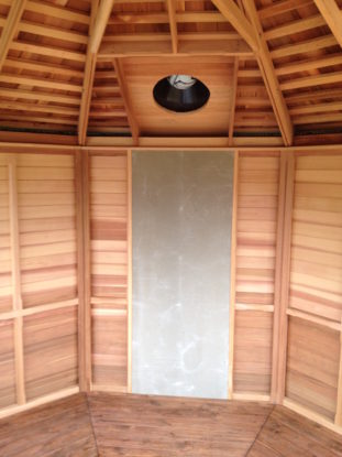 Summerhouse with Wood Burning Stove