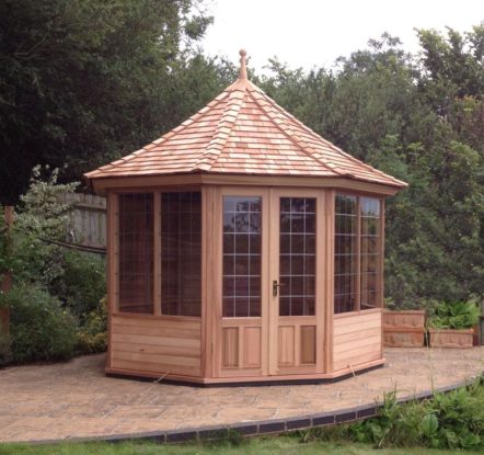 3 Metre, Eight Sided Summerhouses