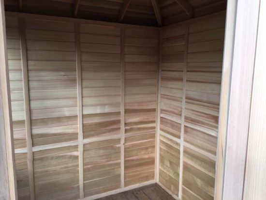 Lined & Insulated Summerhouse Pembrokeshire