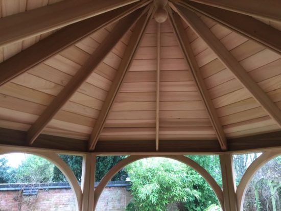 Lined Garden Structures