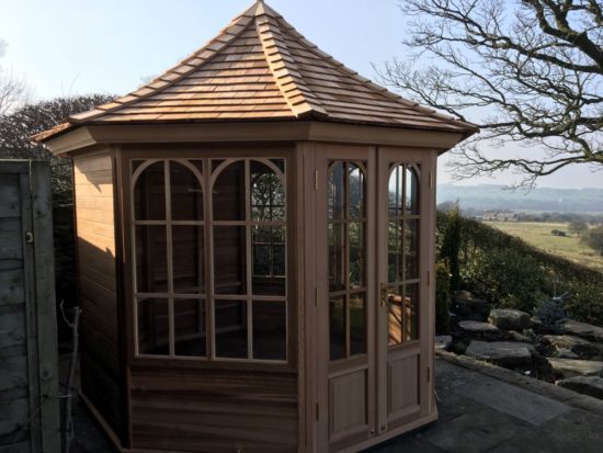 Eight Sided Summerhouse With a View