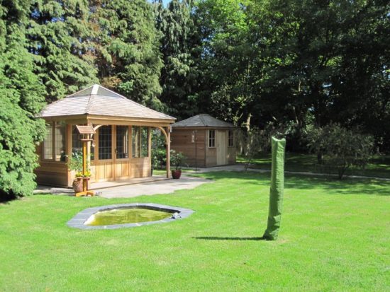 Summerhouse With Garden Store