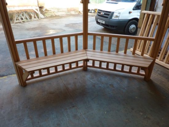Gazebo Benches & Arches Details