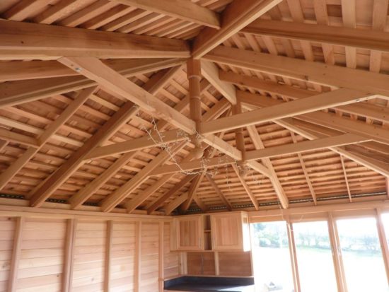 Glass & Cedar Garden Room