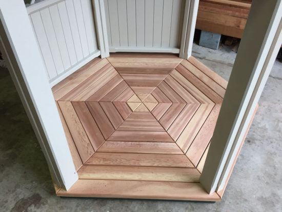 1.8 Metre, Six Sided Painted Gazebo