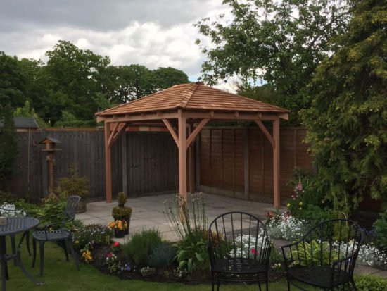 Cedar Gazebo Preston, Lancashire