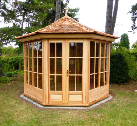 3 Metre, Eight Sided Cedar Summerhouse