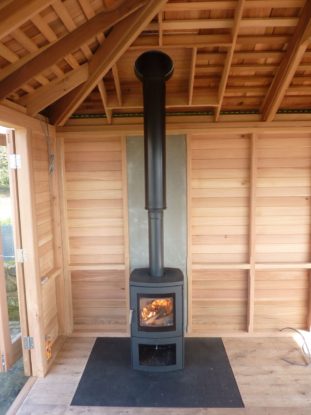 Glass & Cedar Garden Room