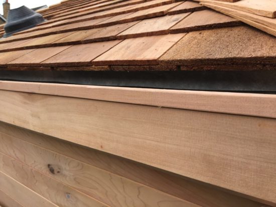 Hidden Timber Guttering