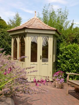 1.8 Metre, Six Sided Painted Summerhouse