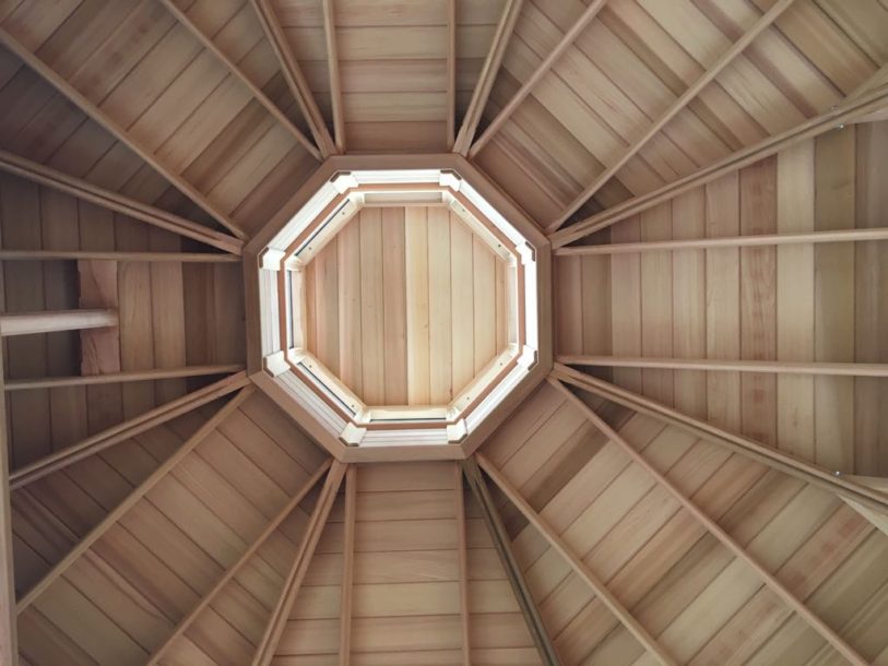 Summerhouse with Copular Roof Lantern