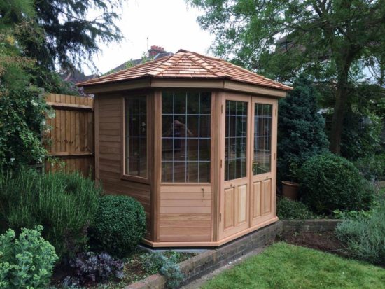 Cedar summerhouse Bedfordshire