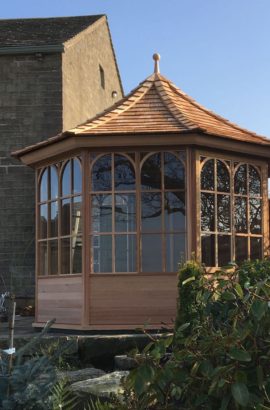 Eight Sided Summerhouse With a View!