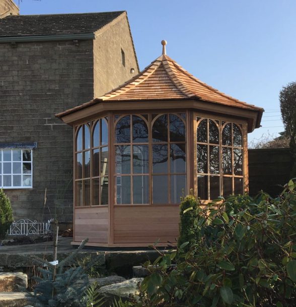 Eight Sided Summerhouse With a View