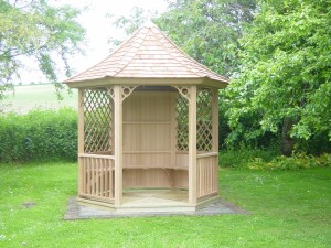 2.4m 6 Sided Gazebo