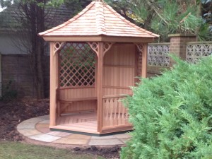 2.4m 6 Sided Gazebo